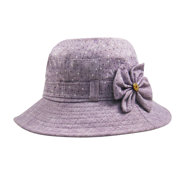 Woman Bucket Hats Breathable Sunshade Wide Brim Hat