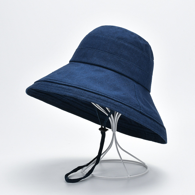 Big Brim Fisherman Hat Female Beach Sun Hat Ladies Anti-ultraviolet Sun Hat