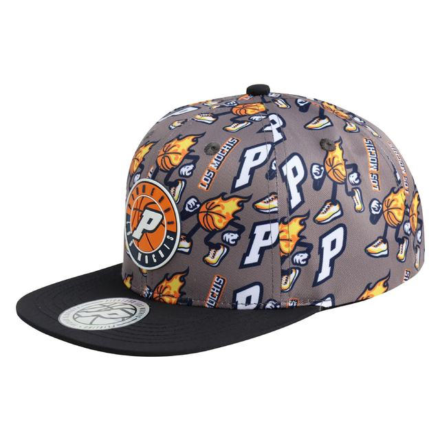 Custom Logo Baseball Cap 6-Panel Nylon Sport Colorful Hip Cap