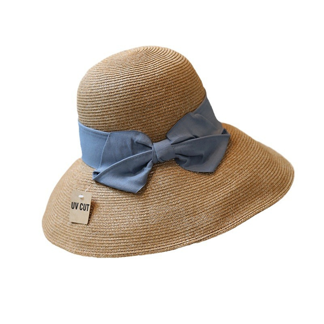 Designer Straw Summer Hats Sun Outdoor Wholesale With Logo Straw Hat Customized Fashion Bucket Straw Hat
