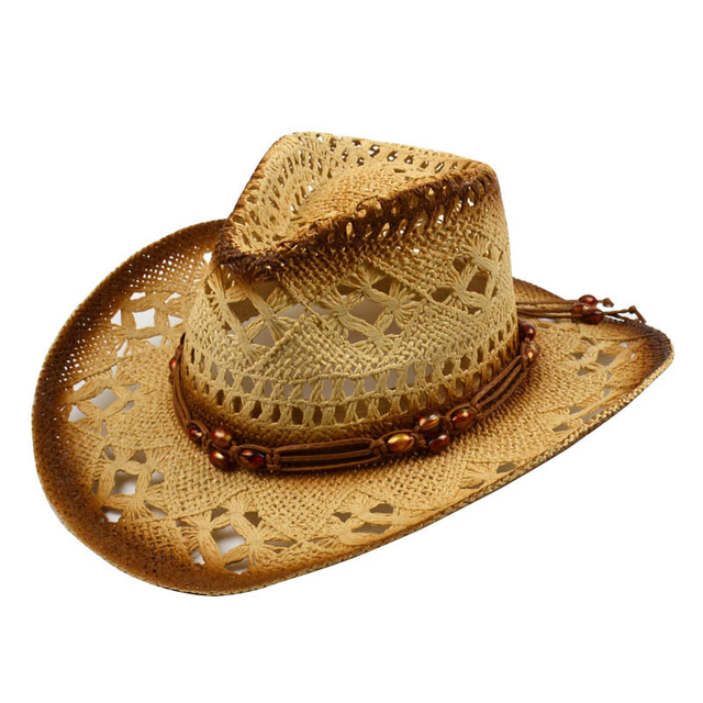  Straw Cowboy-Hats for Women Girls Custom Cow Boy Bulk Waterproof Cowboy Hats