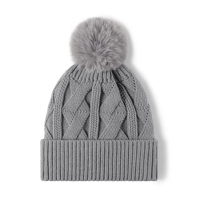  Knitted Hats Embroidered Skull Hat Winter Hat Beanie Cap With Custom logo