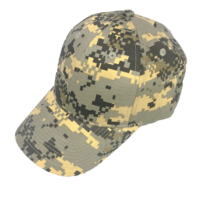 Custom Digital Print Hunting Camo Cap Hat Wholesale Full Printed Outdoor Jungle Adjustable Baseball Cap