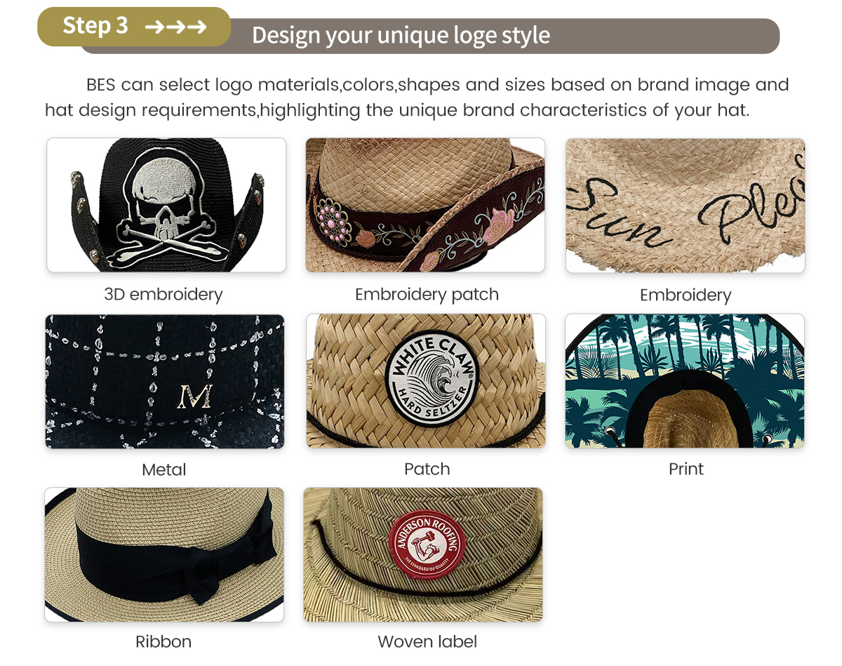 Customization Straw Hat 